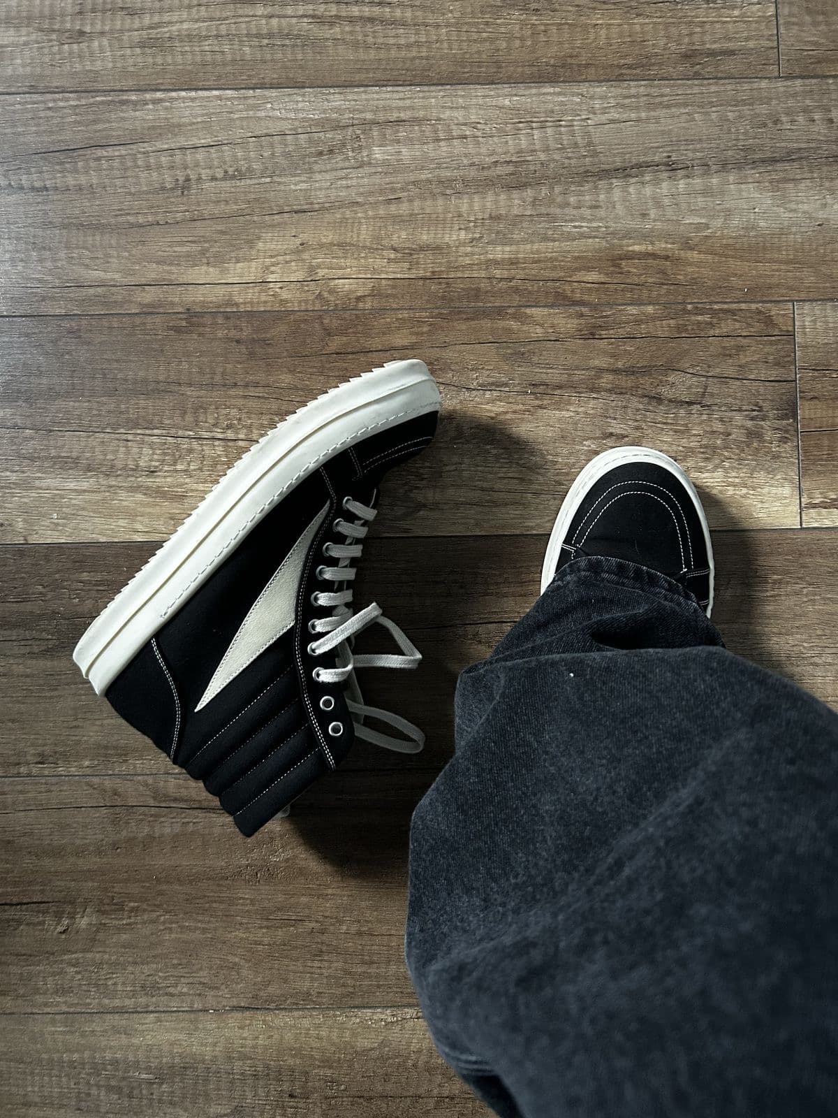 Rick Owens DRKSHDW Ramones High-Top